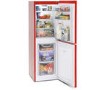 GRADE A3 - Montpellier MAB148R Retro Style 50-50 Freestanding Fridge Freezer - Red