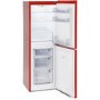 GRADE A3 - Montpellier MAB148R Retro Style 50-50 Freestanding Fridge Freezer - Red