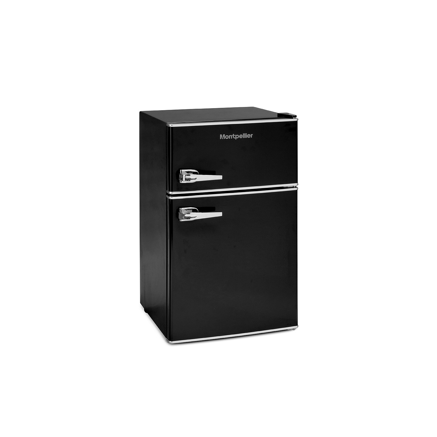 Montpellier MAB2030K Mini Retro Freestanding Under Counter Fridge