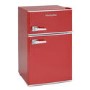 Montpellier MAB2030R 30/70 Mini Retro Freestanding Under Counter Fridge Freezer - Red
