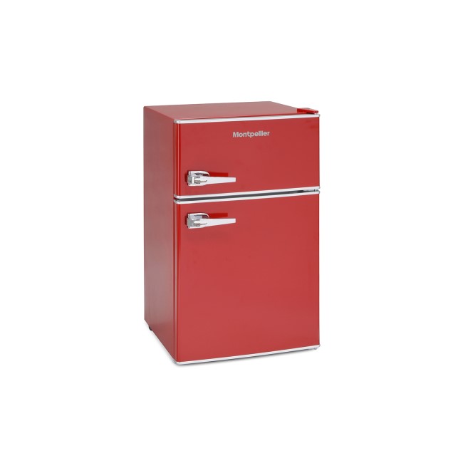 Montpellier MAB2030R 30/70 Mini Retro Freestanding Under Counter Fridge