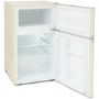 Montpellier 88 Litres 20/80 Mini Freestanding Under Counter Fridge Freezer - Cream