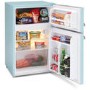 GRADE A2 - Montpellier MAB2030PB Mini Retro Freestanding Under Counter Fridge Freezer - Pale Blue