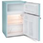 GRADE A2 - Montpellier MAB2030PB Mini Retro Freestanding Under Counter Fridge Freezer - Pale Blue