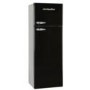 Montpellier MAB345K Retro Top Mount Freestanding Fridge Freezer Black