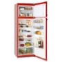 Montpellier MAB345K Retro Top Mount Freestanding Fridge Freezer Black