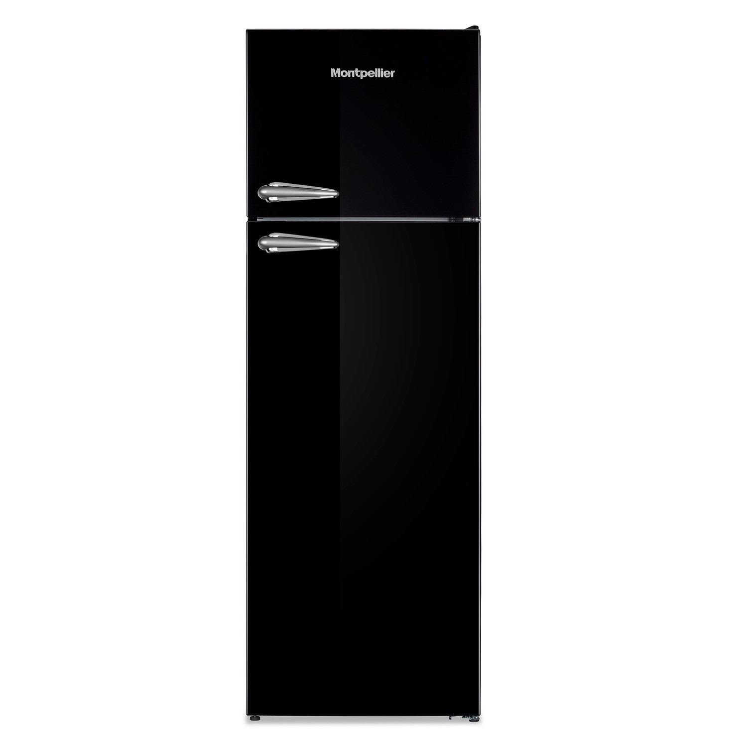 Montpellier 311 Litre 80/20 Freestanding Fridge Freezer - Black