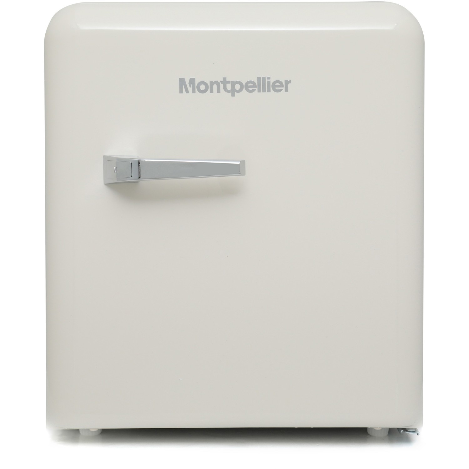 Montpellier MAB50C Retro Style Table Top Fridge Cream Appliances Direct