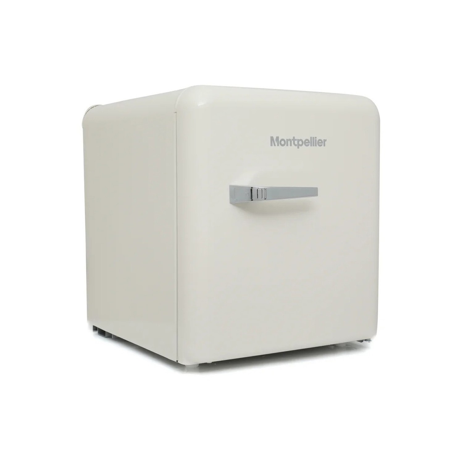 Montpellier MAB50C Retro Style Table Top Fridge Cream Appliances Direct