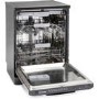 Refurbished Montpellier Retro MAB6015K 15 Place Freestanding Dishwasher Black