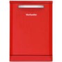 Montpellier - 15 Place Settings Freestanding Dishwasher - Red