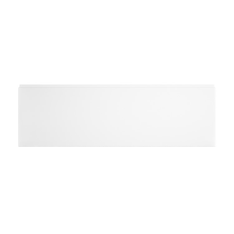 1700mm Matt White Acrylic Bath Front Panel - Malden