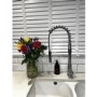 GRADE A1 - Malvern Single Lever Monobloc Pull Out Dual Spray Kitchen Tap - Chrome