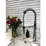 GRADE A1 - Malvern Single Lever Monobloc Pull Out Dual Spray Kitchen Tap - Chrome