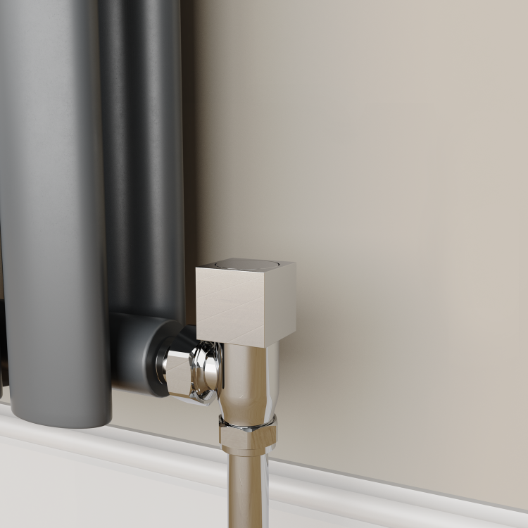Elego Chrome  Modern Manual Angled Valves (pair)