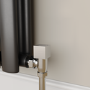 Elego Chrome  Modern Manual Angled Valves (pair)