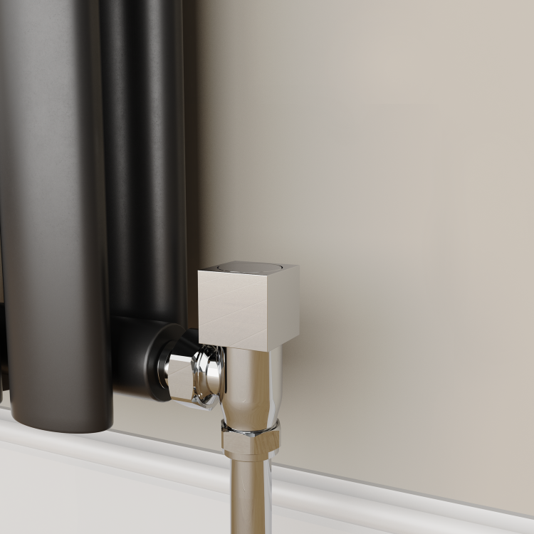 Elego Chrome  Modern Manual Angled Valves (pair)