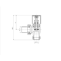 Elego Chrome  Modern Manual Angled Valves (pair)