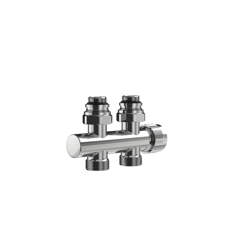 Elego Chrome  Modern Manual H Block Valve