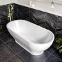 Freestanding Double Ended Bath 1700 x 800mm - Manilla