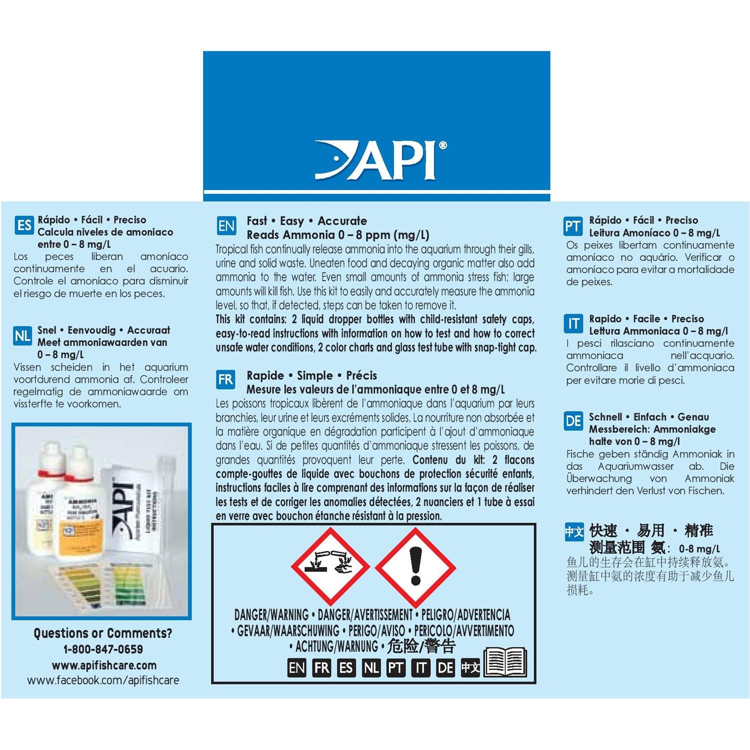 API Freshwaster And Saltwater Aquarium Test Kits - Picture 30 of 130