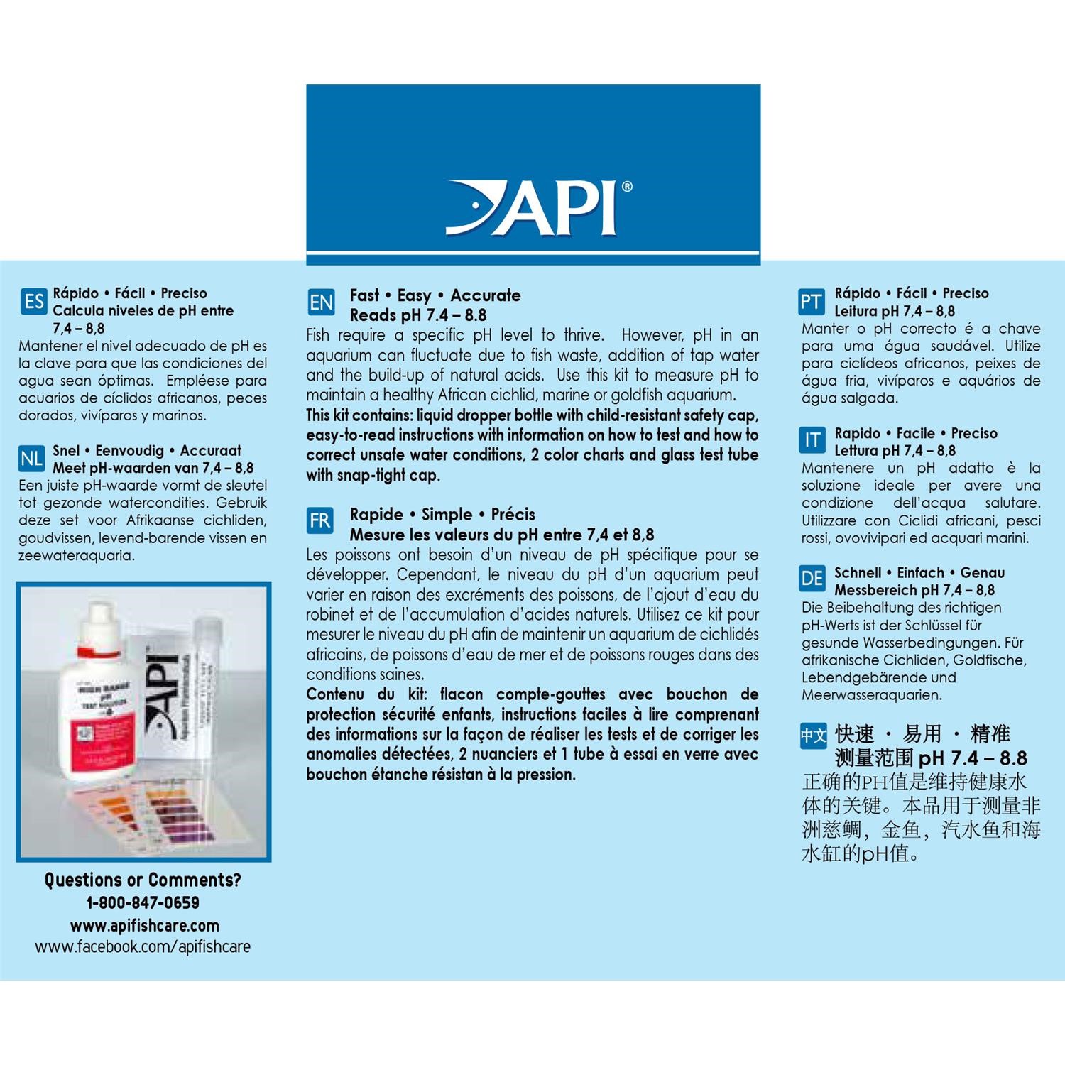 API Freshwaster And Saltwater Aquarium Test Kits - Picture 76 of 130