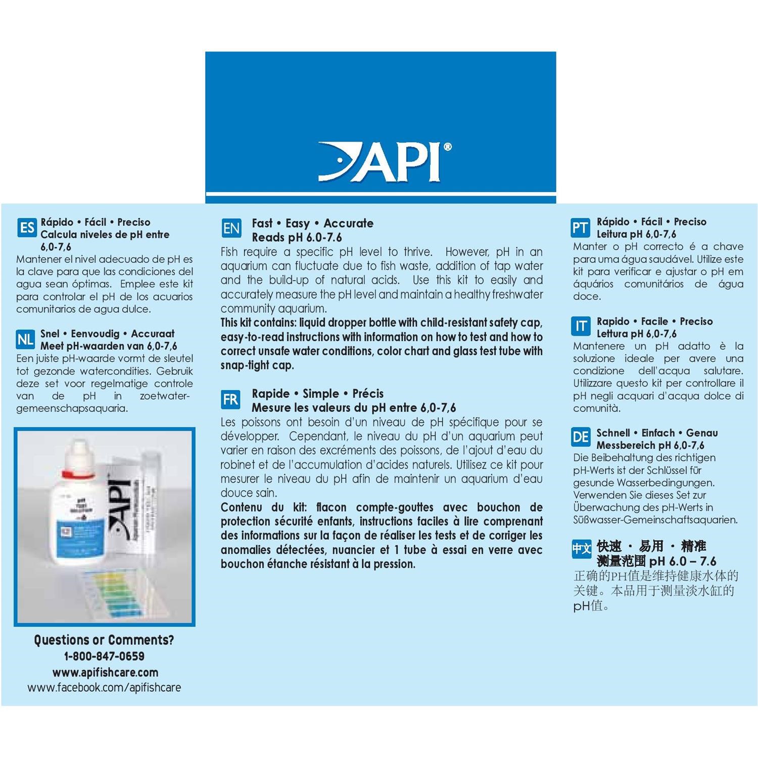API Freshwaster And Saltwater Aquarium Test Kits - Picture 97 of 130