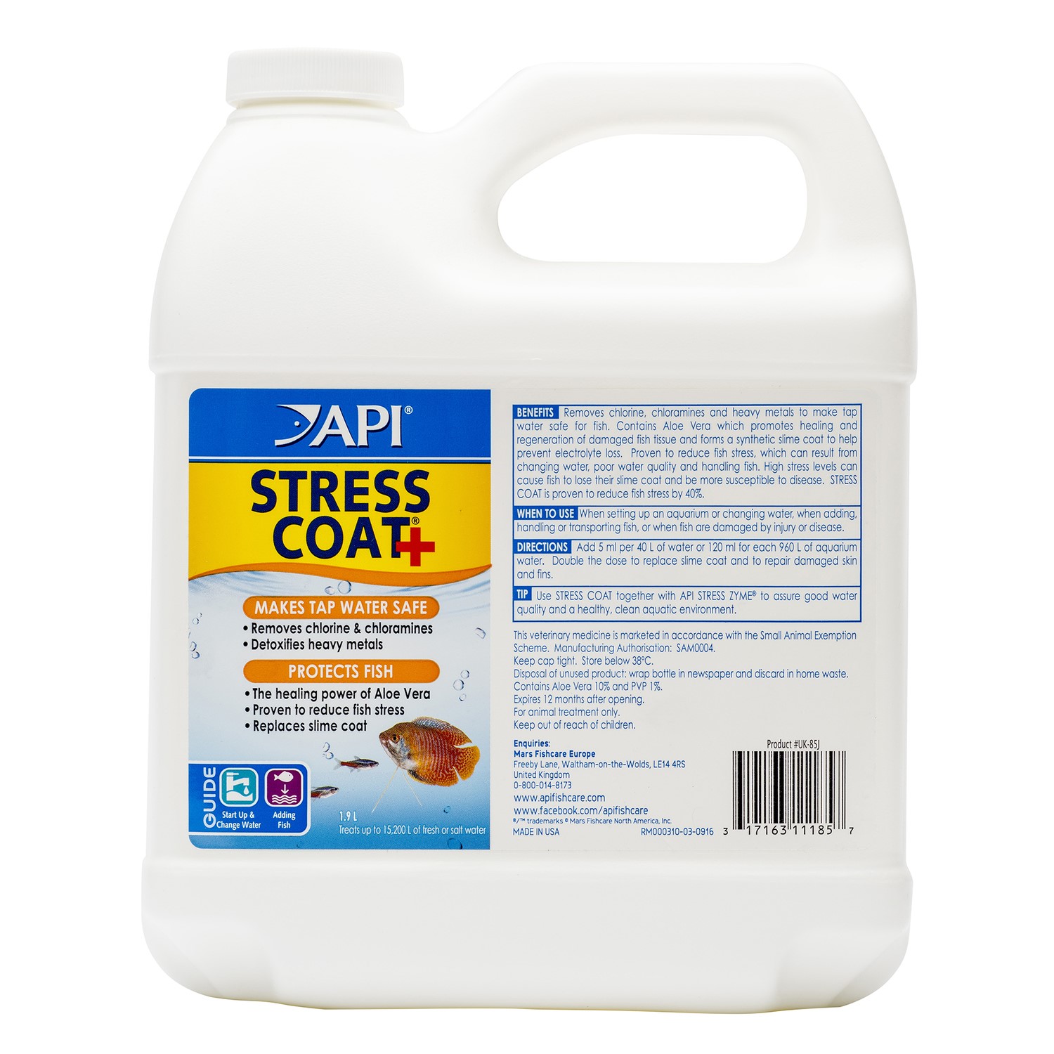 API Stress Coat Aquarium Water Conditioner Bottle - Picture 11 of 31