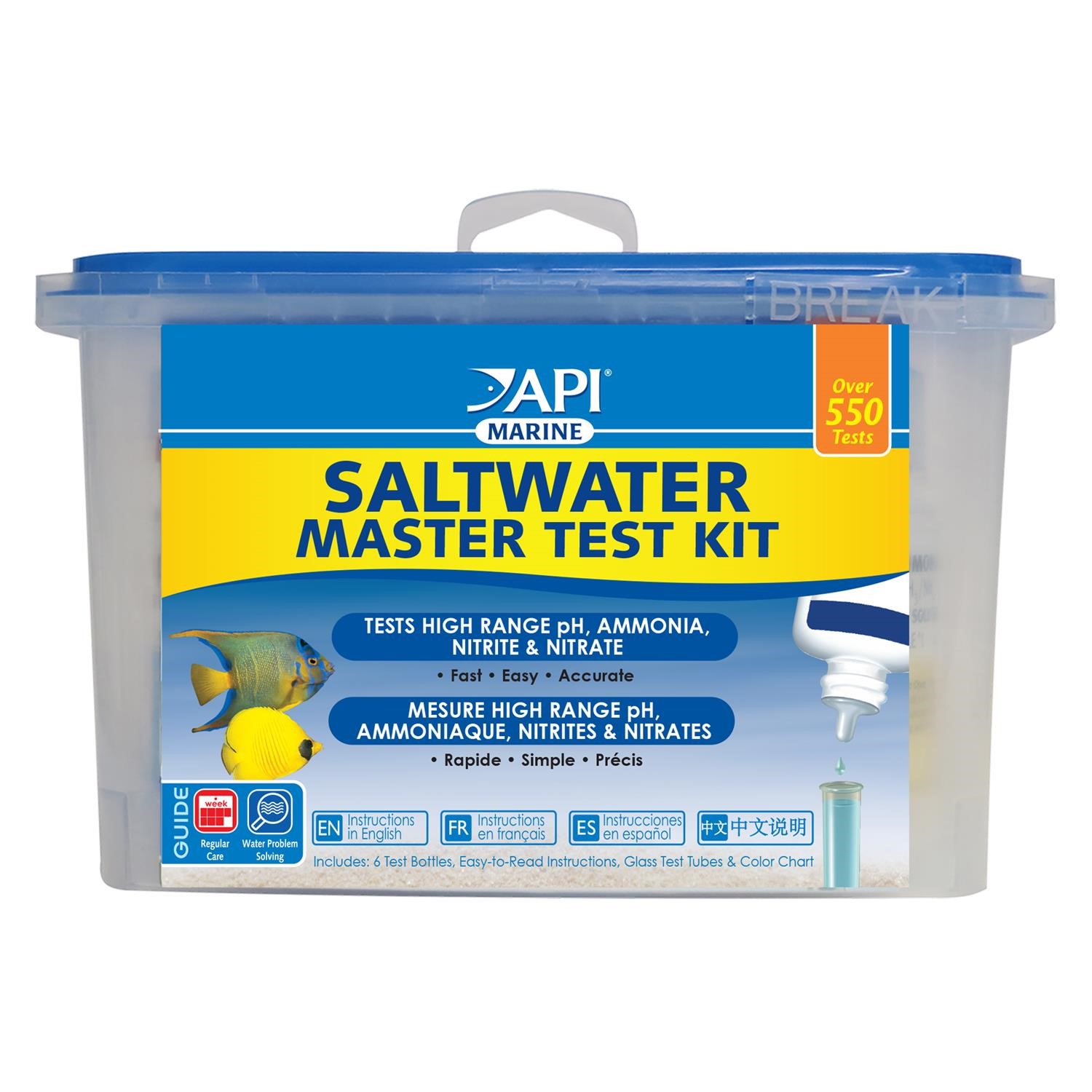 API Freshwaster And Saltwater Aquarium Test Kits - Picture 125 of 130