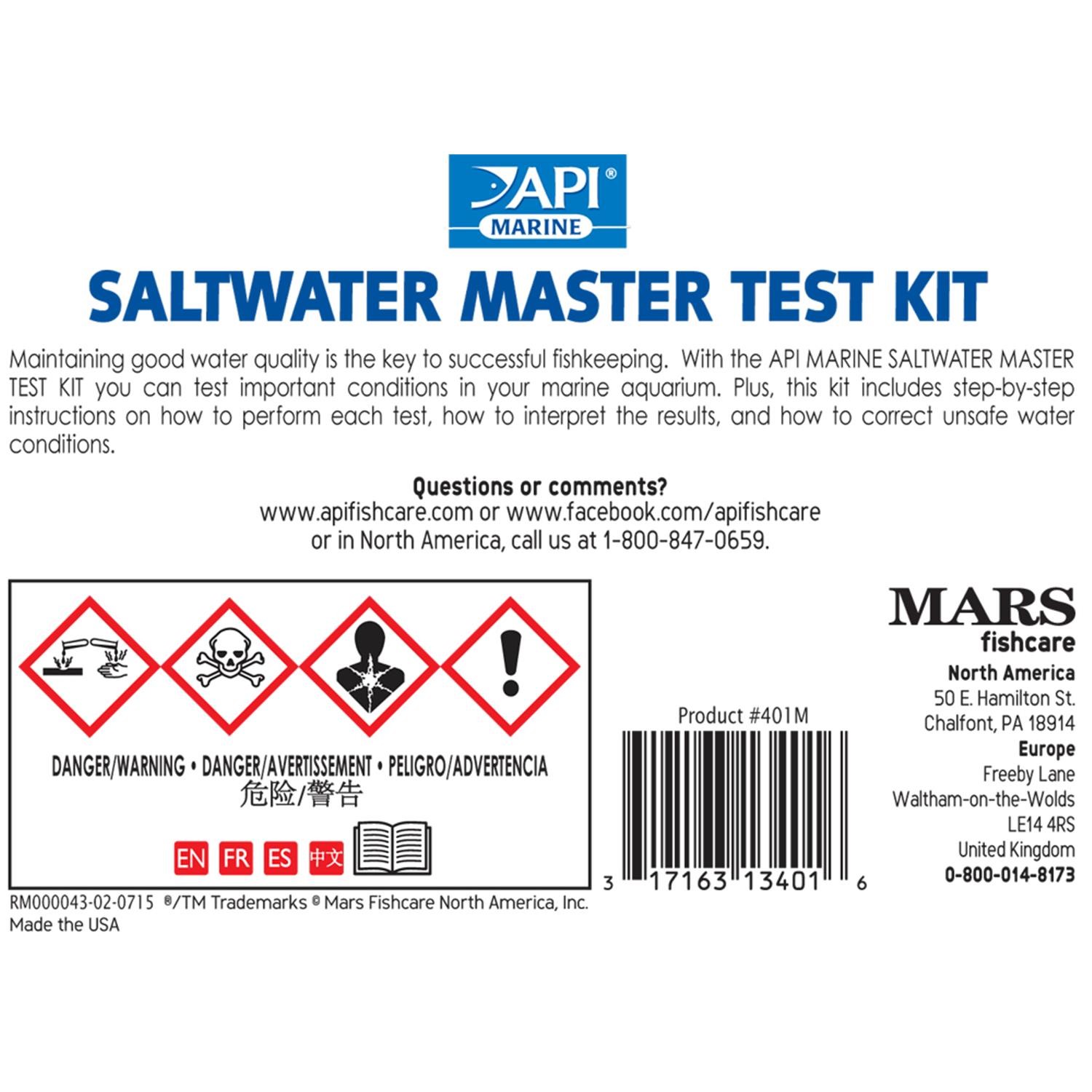 API Freshwaster And Saltwater Aquarium Test Kits - Picture 130 of 130