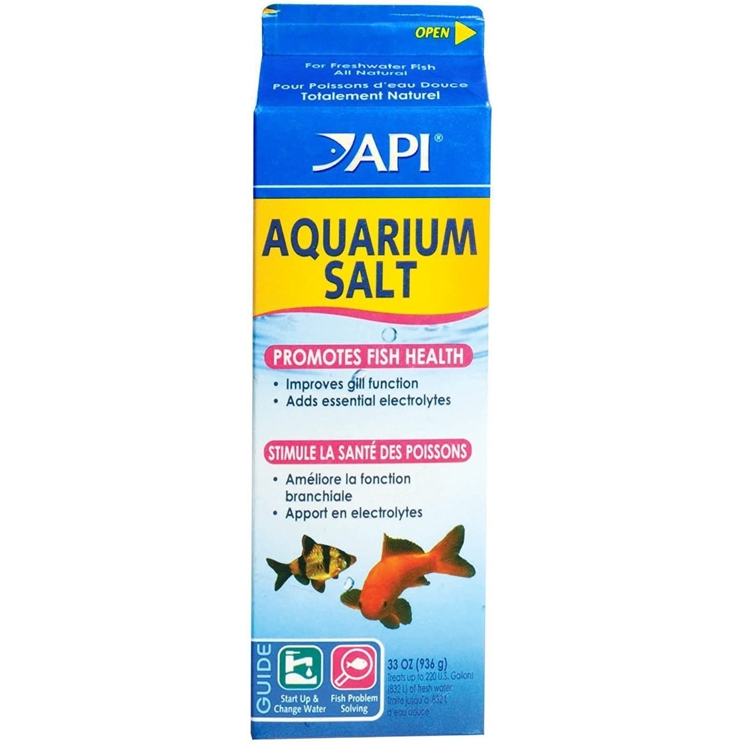 API Aquarium Salt Freshwater Tank Additive Treatment Fish Health