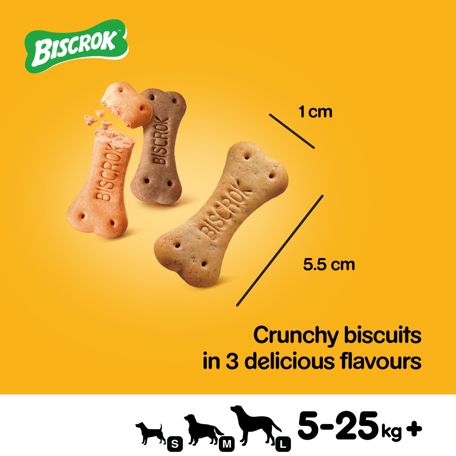 4.8kg Pedigree Biscrok Gravy Bones Dog Treats Dog Biscuits (12x400g)