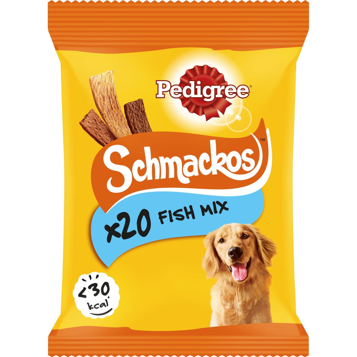 180 Pedigree Schmackos Mixed Fish Dog Treats Dog Chews 9 x 144g