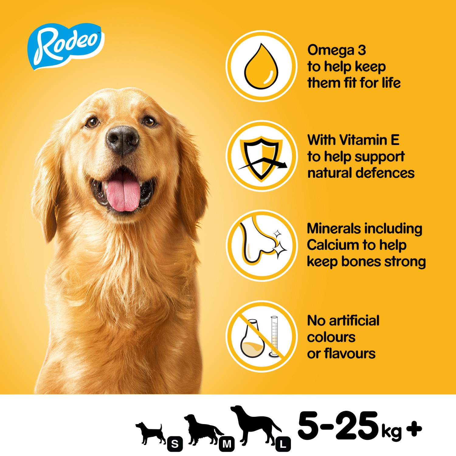 168 Pedigree Rodeo Dog Treats Chicken Dog Chews 24x123g