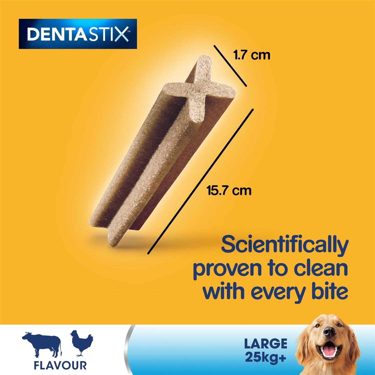 Pedigree Daily Dentstix & Dentastix Advanced & Chewy Chunx Mixed Large Dog Chews
