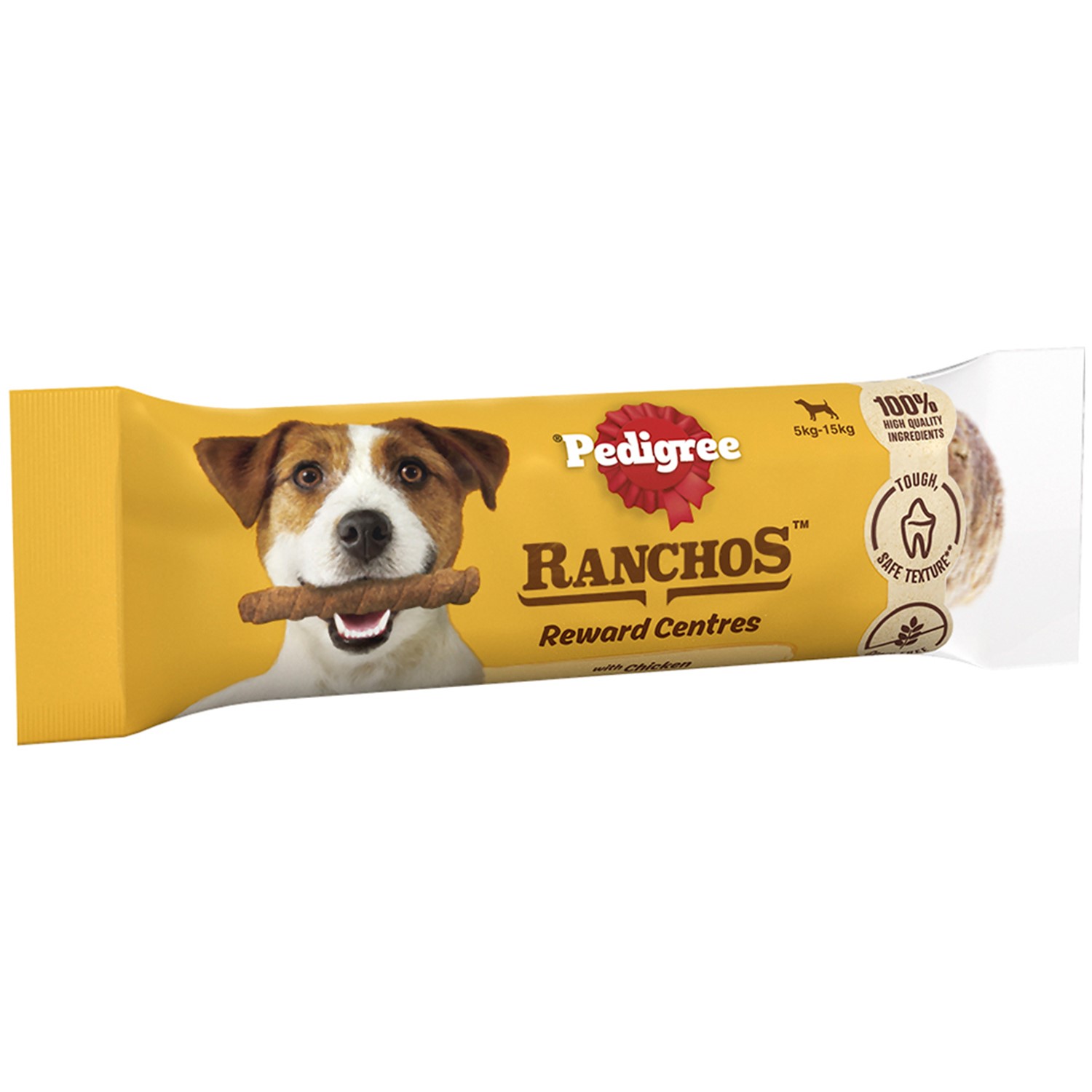 15 x 80g Pedigree Ranchos Reward Centres Mini Adult Dog Treats Chicken Dog Chews