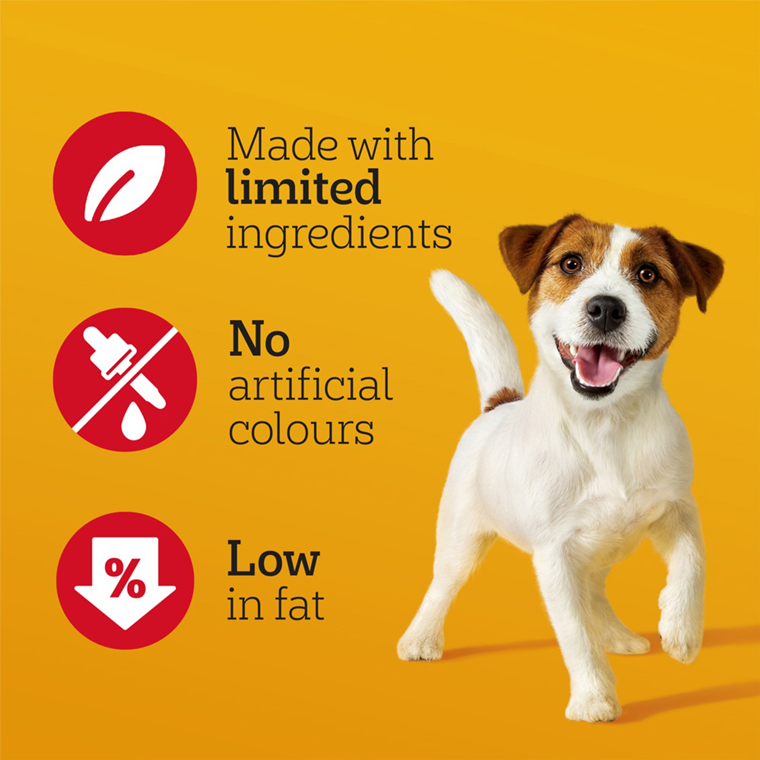 15 x 80g Pedigree Ranchos Reward Centres Mini Adult Dog Treats Chicken Dog Chews