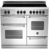 Bertazzoni Master Series 110cm Electric Range Cooker with Induction Hob - Stainless Steel