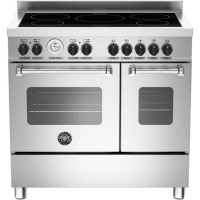 Refurbished Bertazzoni Master Series 90cm Electric Range Cooker - Stainless Steel