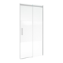 1000mm Ribbed / Fluted Glass Left Hand Sliding Shower Door 8mm Glass - Matira