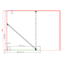 1000mm Ribbed Glass Shower Screen for Wetroom & Walk In Shower - Matira