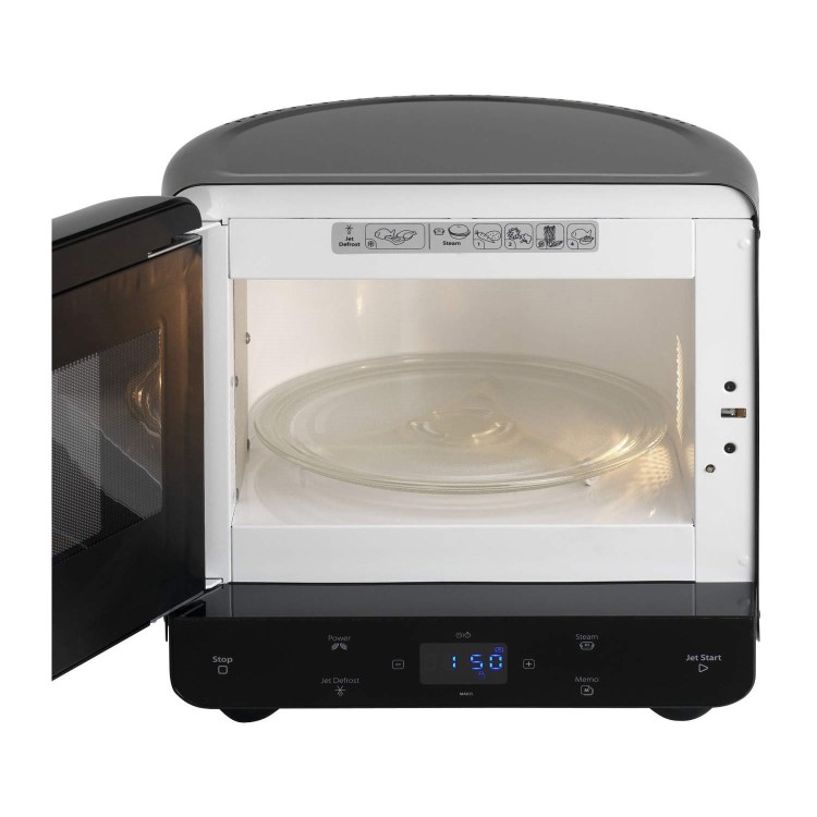 Whirlpool MAX35BL Max 35 Microwave With Steam Function Black