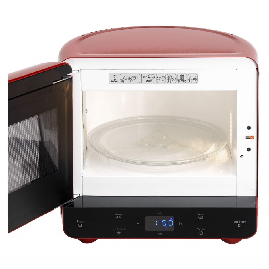 Whirlpool MAX35RD Max 35 Microwave With Steam Function Red | Appliances