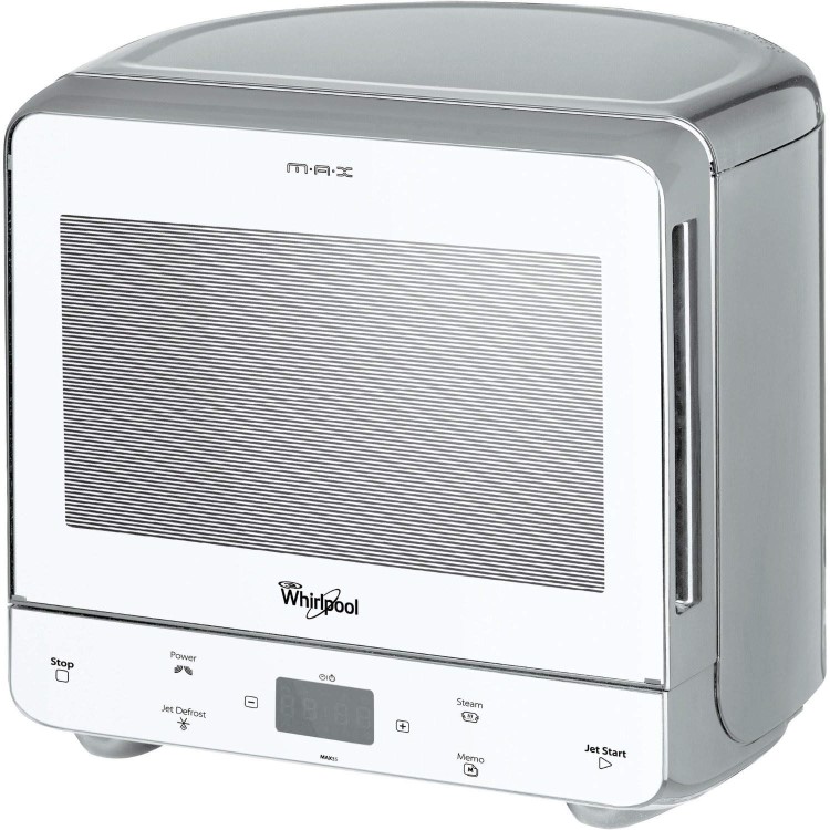 Whirlpool MAX35WSL Max 35 Microwave Oven With Auto Steam Silver