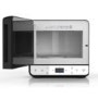 GRADE A1 - As new but box opened - Whirlpool MAX38WBL Max 38 Microwave Oven With Grill And Crisp Plate Black