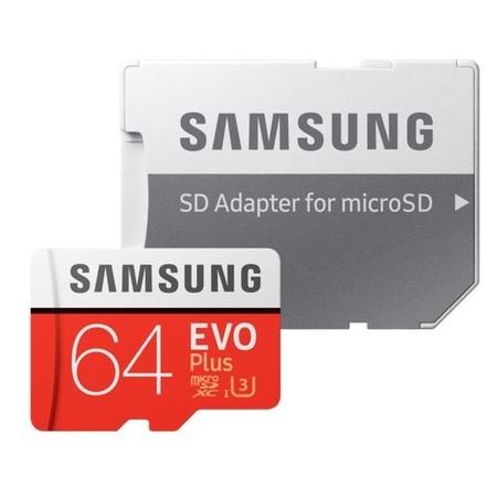Samsung EVO Plus 64GB MicroSDXC With Adapter