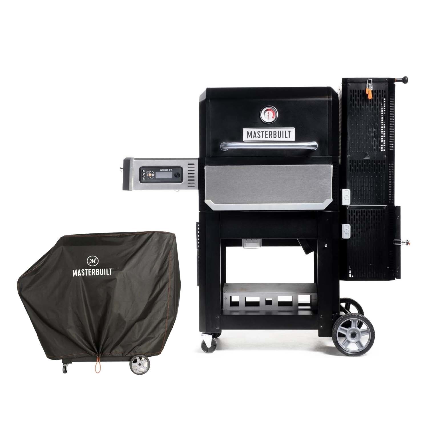 Masterbuilt Gravity Series 800 - Digital Charcoal BBQ Grill with Griddle and Smoker