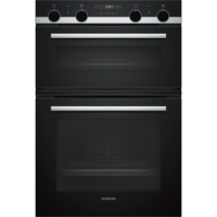 Siemens iQ500 Built In Electric Double Oven - Stainless Steel