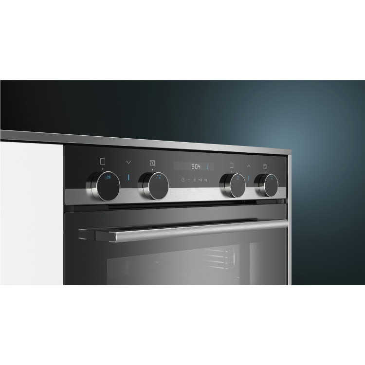 Siemens iQ500 Built In Electric Double Oven - Stainless Steel
