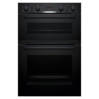 Bosch Series 4 Electric Built-In Double Oven - Black